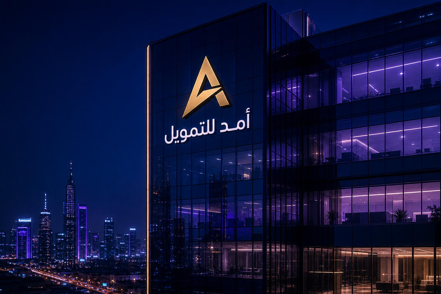 مبنى أمد للتمويل الحديث